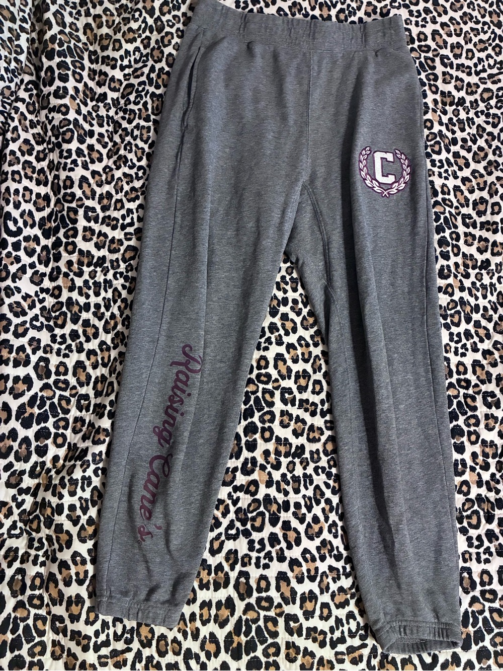 Raising Cane’s grey sweatpants